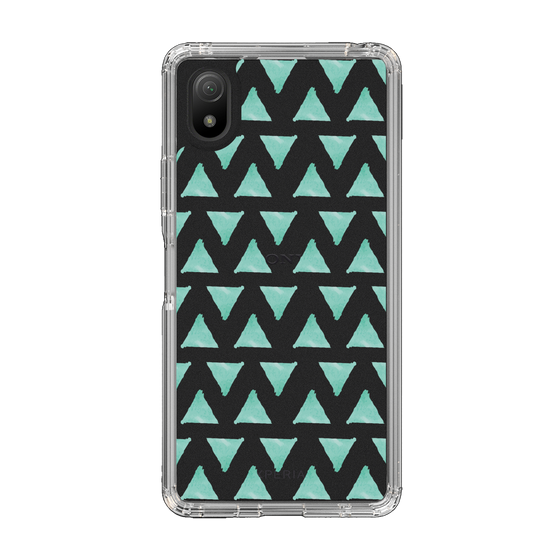Slim Protection Case［ Original - Favorite Color Triangle - Green ］