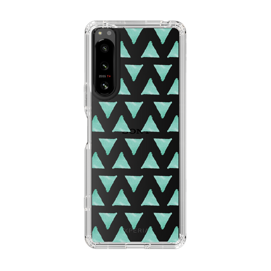 Slim Protection Case［ Original - Favorite Color Triangle - Green ］