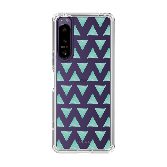 Slim Protection Case［ Original - Favorite Color Triangle - Green ］