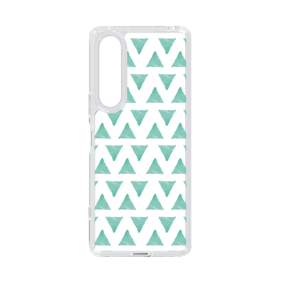 Slim Protection Case［ Original - Favorite Color Triangle - Green ］