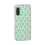 Slim Protection Case［ Original - Favorite Color Triangle - Green ］