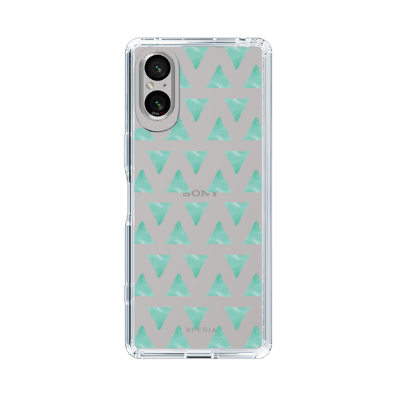 Slim Protection Case［ Original - Favorite Color Triangle - Green ］