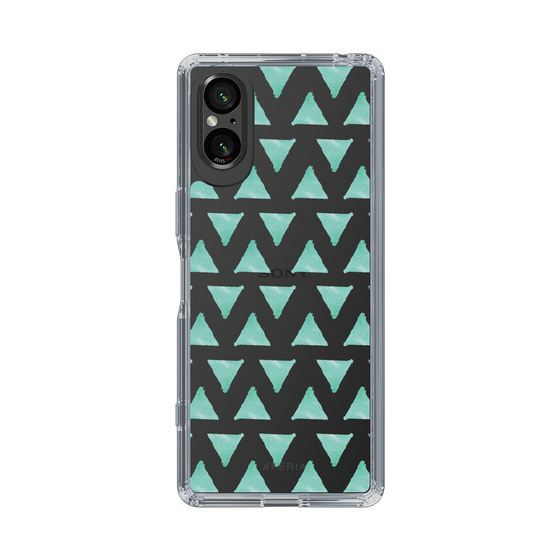 Slim Protection Case［ Original - Favorite Color Triangle - Green ］