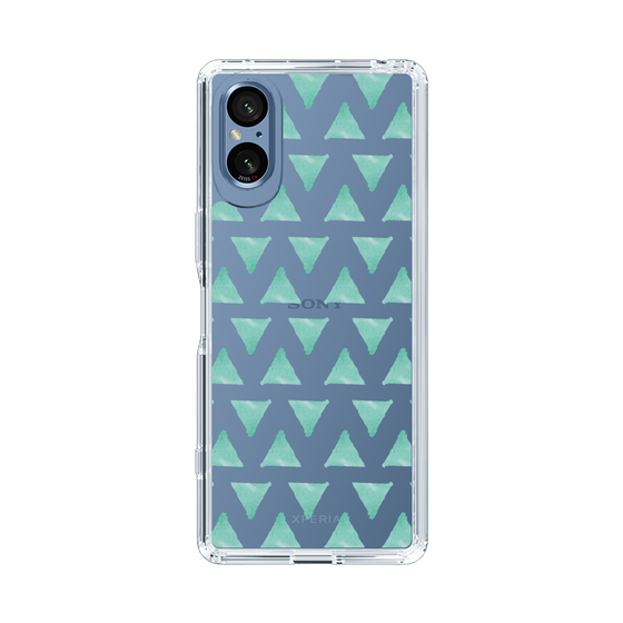 Slim Protection Case［ Original - Favorite Color Triangle - Green ］
