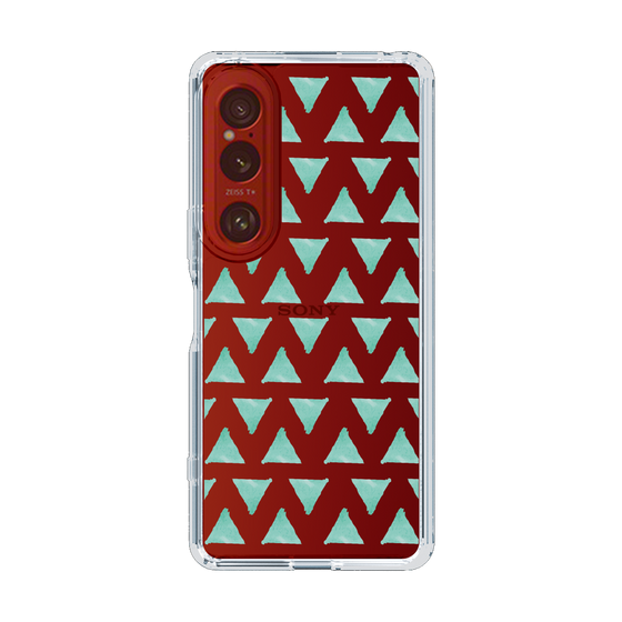 Slim Protection Case［ Original - Favorite Color Triangle - Green ］