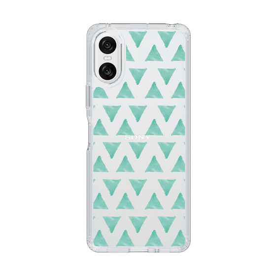 Slim Protection Case［ Original - Favorite Color Triangle - Green ］