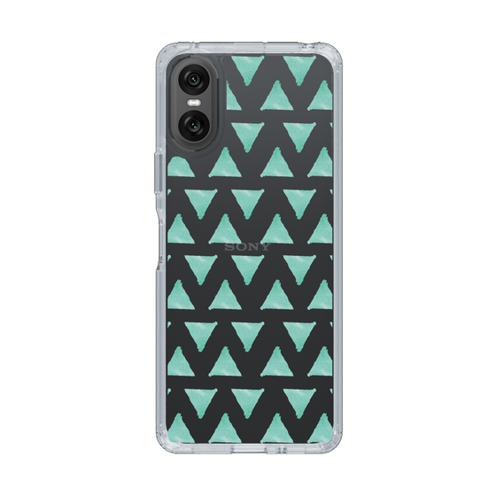 Slim Protection Case［ Original - Favorite Color Triangle - Green ］