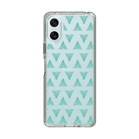 Slim Protection Case［ Original - Favorite Color Triangle - Green ］