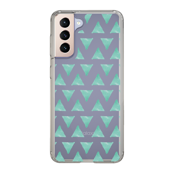 Slim Protection Case［ Original - Favorite Color Triangle - Green ］