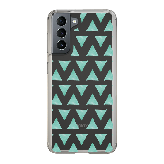 Slim Protection Case［ Original - Favorite Color Triangle - Green ］