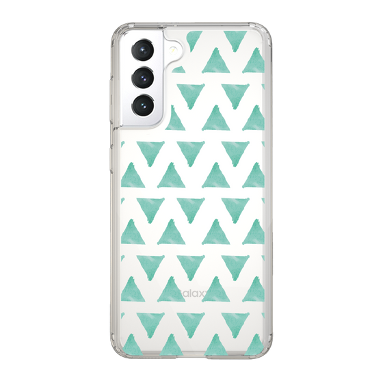 Slim Protection Case［ Original - Favorite Color Triangle - Green ］