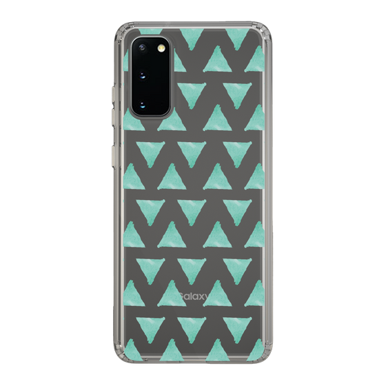 Slim Protection Case［ Original - Favorite Color Triangle - Green ］