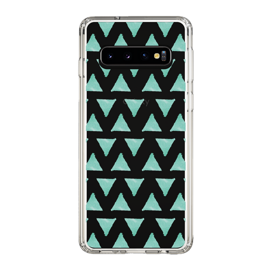 Slim Protection Case［ Original - Favorite Color Triangle - Green ］