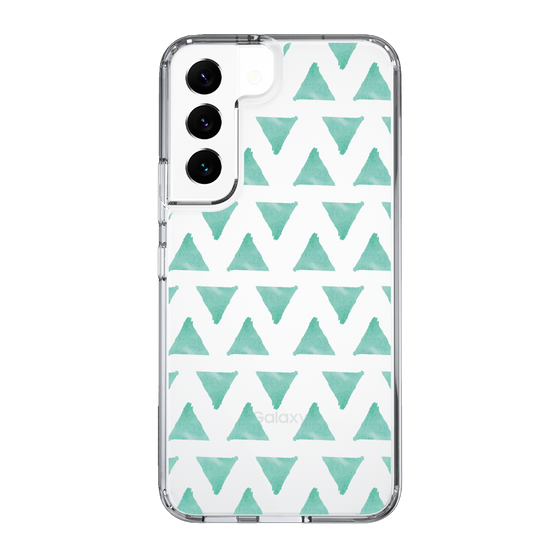 Slim Protection Case［ Original - Favorite Color Triangle - Green ］