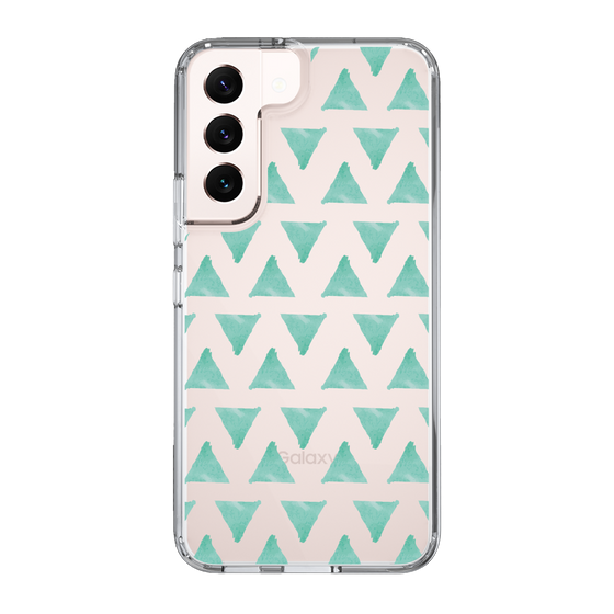 Slim Protection Case［ Original - Favorite Color Triangle - Green ］