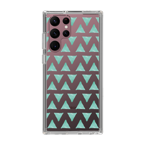 Slim Protection Case［ Original - Favorite Color Triangle - Green ］