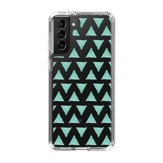 Slim Protection Case［ Original - Favorite Color Triangle - Green ］