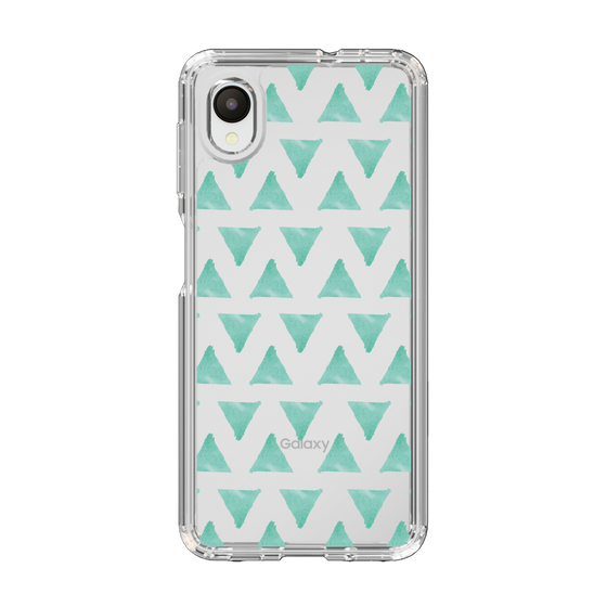 Slim Protection Case［ Original - Favorite Color Triangle - Green ］