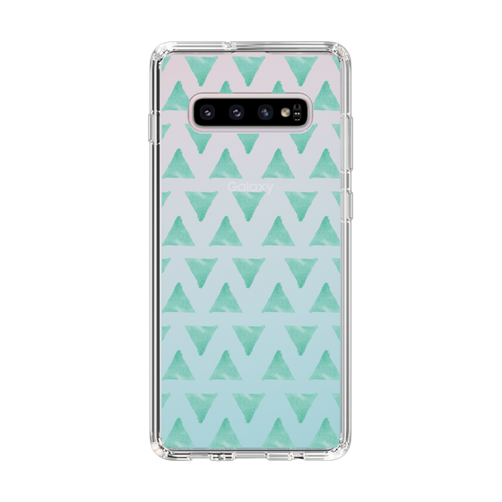 Slim Protection Case［ Original - Favorite Color Triangle - Green ］