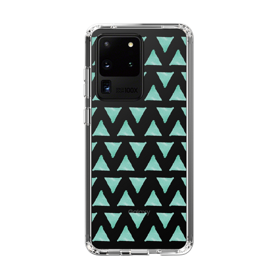 Slim Protection Case［ Original - Favorite Color Triangle - Green ］