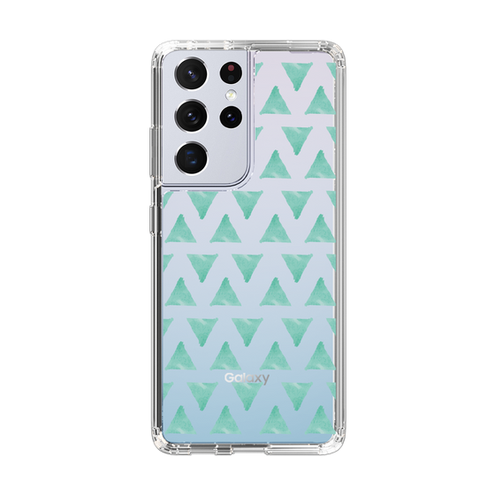 Slim Protection Case［ Original - Favorite Color Triangle - Green ］