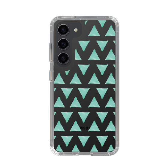 Slim Protection Case［ Original - Favorite Color Triangle - Green ］