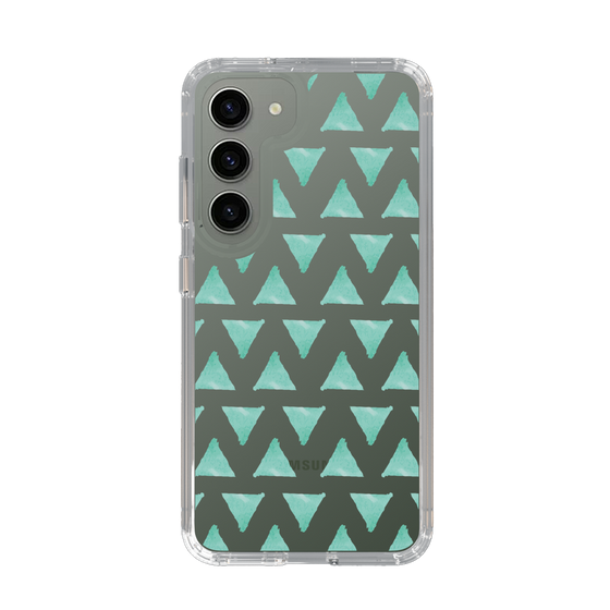 Slim Protection Case［ Original - Favorite Color Triangle - Green ］