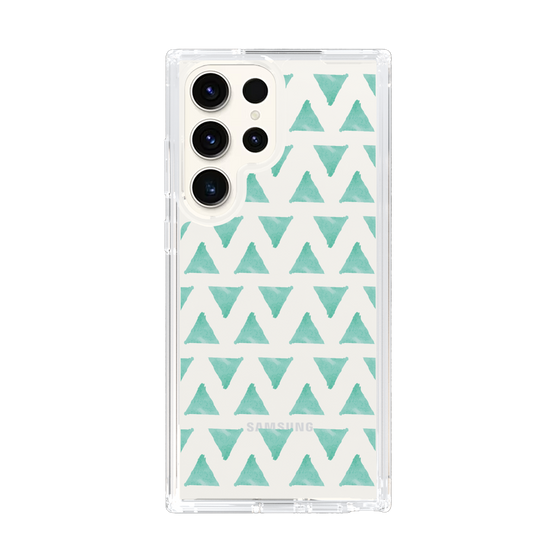 Slim Protection Case［ Original - Favorite Color Triangle - Green ］