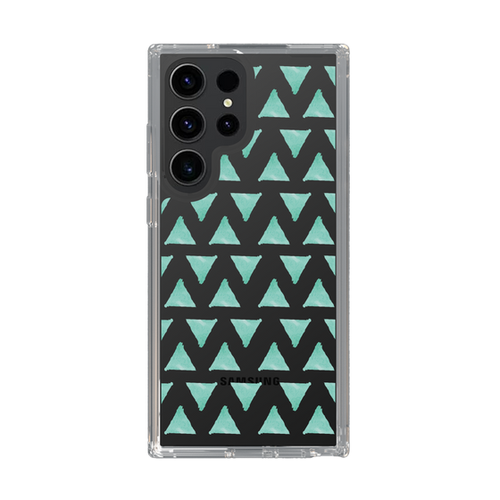 Slim Protection Case［ Original - Favorite Color Triangle - Green ］