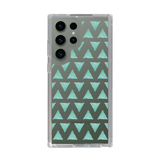 Slim Protection Case［ Original - Favorite Color Triangle - Green ］