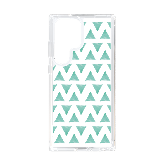 Slim Protection Case［ Original - Favorite Color Triangle - Green ］