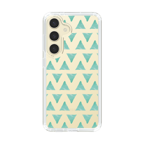 Slim Protection Case［ Original - Favorite Color Triangle - Green ］