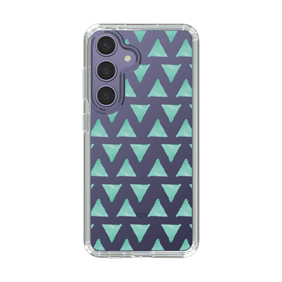 Slim Protection Case［ Original - Favorite Color Triangle - Green ］