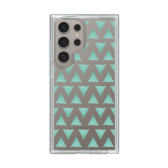 Slim Protection Case［ Original - Favorite Color Triangle - Green ］