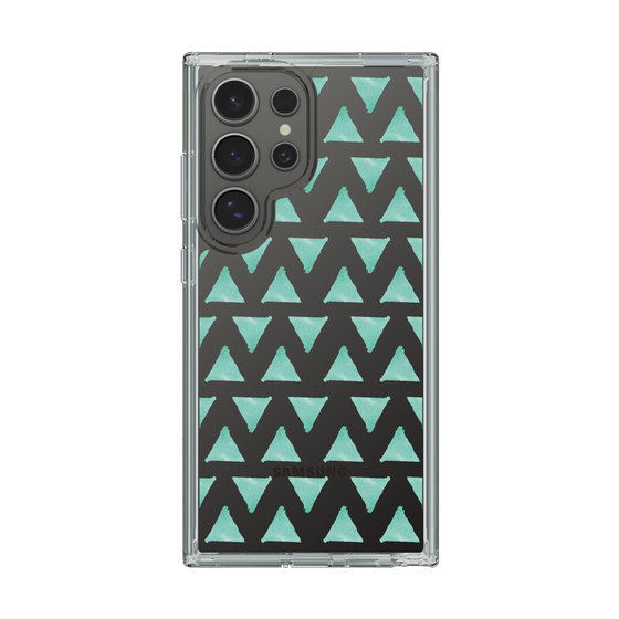 Slim Protection Case［ Original - Favorite Color Triangle - Green ］