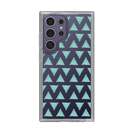 Slim Protection Case［ Original - Favorite Color Triangle - Green ］