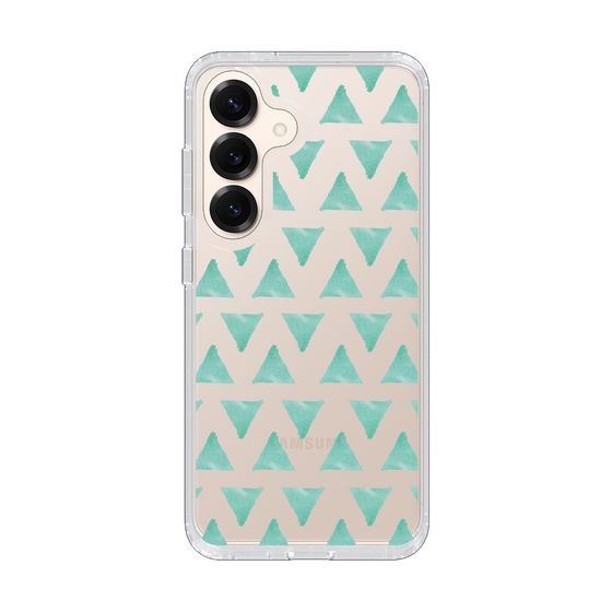 Slim Protection Case［ Original - Favorite Color Triangle - Green ］