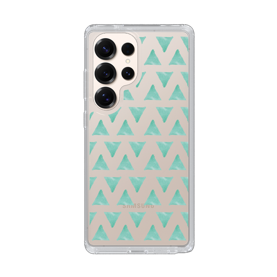 Slim Protection Case［ Original - Favorite Color Triangle - Green ］