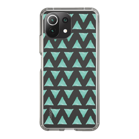 Slim Protection Case［ Original - Favorite Color Triangle - Green ］