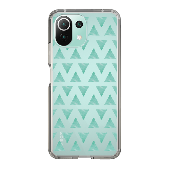 Slim Protection Case［ Original - Favorite Color Triangle - Green ］