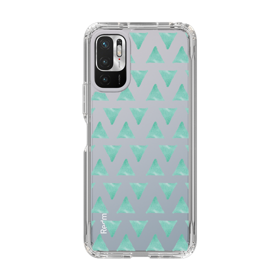 Slim Protection Case［ Original - Favorite Color Triangle - Green ］