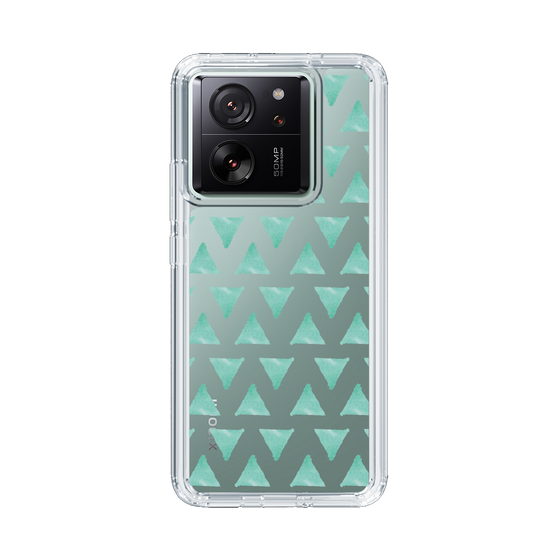 Slim Protection Case［ Original - Favorite Color Triangle - Green ］