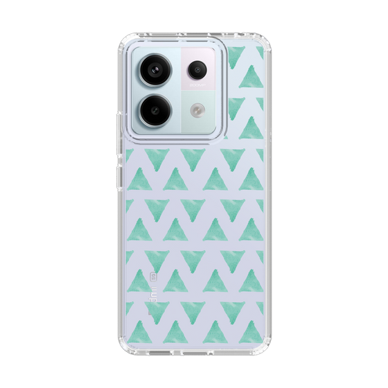 Slim Protection Case［ Original - Favorite Color Triangle - Green ］