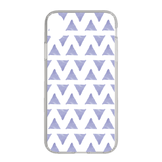 Slim Protection Case［ Original - Favorite Color Triangle - Purple ］