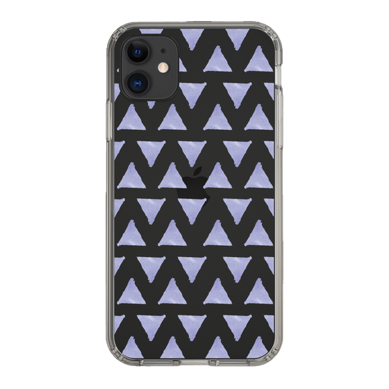 Slim Protection Case［ Original - Favorite Color Triangle - Purple ］
