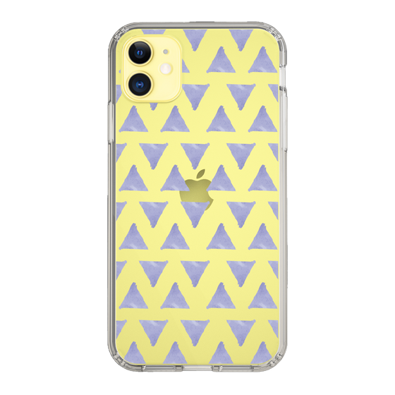 Slim Protection Case［ Original - Favorite Color Triangle - Purple ］