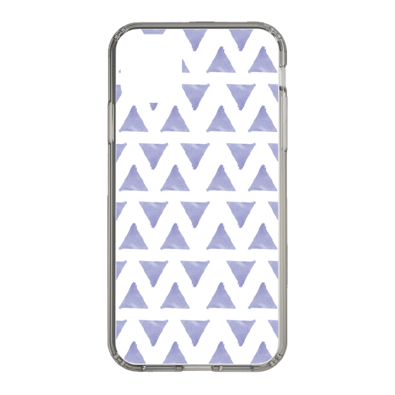 Slim Protection Case［ Original - Favorite Color Triangle - Purple ］