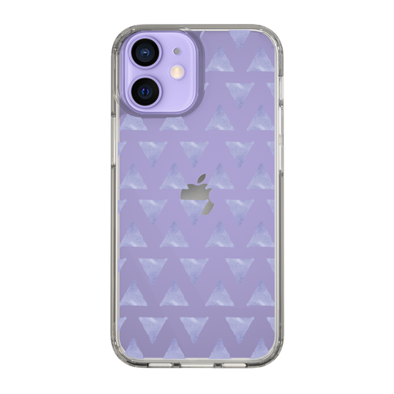 Slim Protection Case［ Original - Favorite Color Triangle - Purple ］