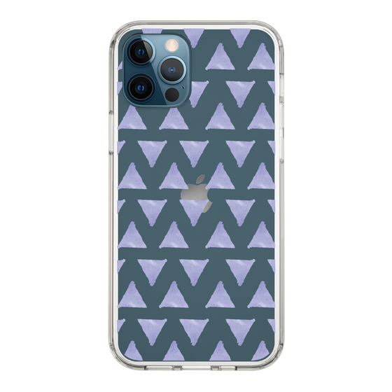 Slim Protection Case［ Original - Favorite Color Triangle - Purple ］