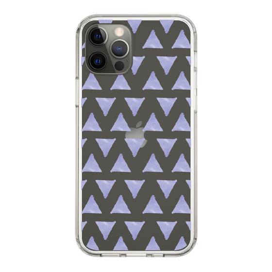 Slim Protection Case［ Original - Favorite Color Triangle - Purple ］